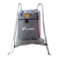 Bordeaux String Backpack